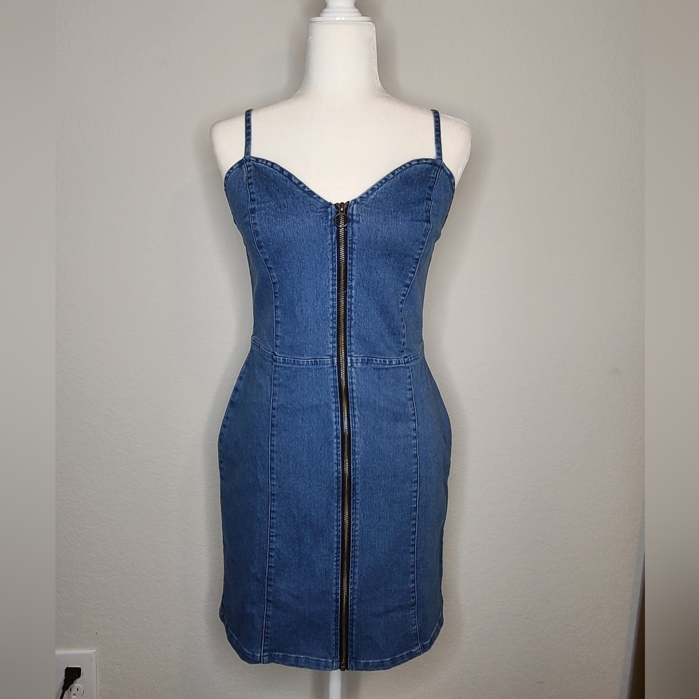 Denim dress